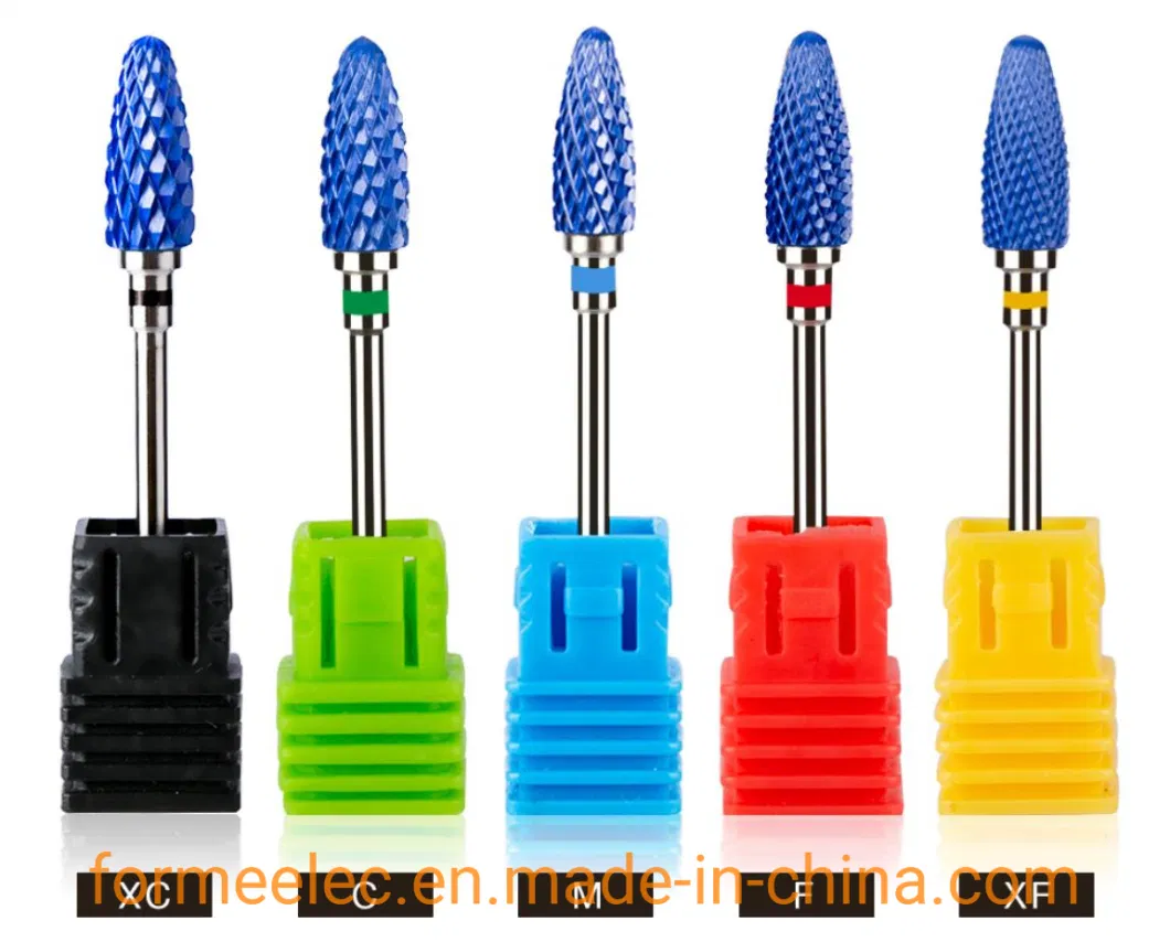 Nail Drill Bit Ceramic Nail Drill Machine Grinding Head Ceramic Bits