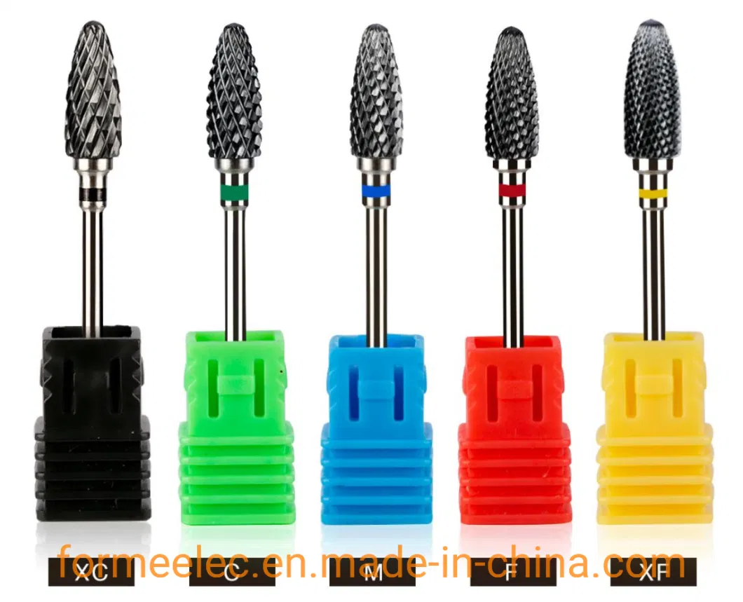 Nail Drill Bit Ceramic Nail Drill Machine Grinding Head Ceramic Bits