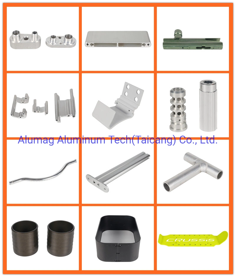 Taiwanese Aluminum Alloy Extrusion CNC Precision /Punching/ Tapping/Milling/ Turning /Machining Spare Parts Accessories